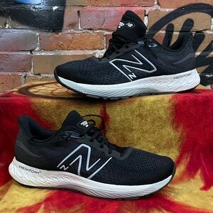 NEW BALANCE-men’s Black Light Aluminum FRESH FOAM X 880v12 running sneaker shoes